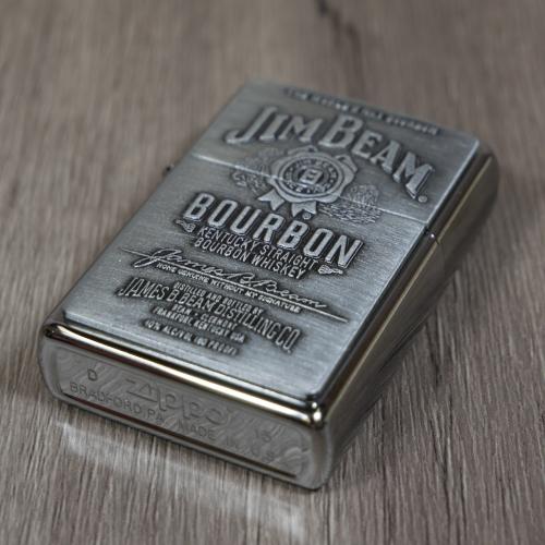 Zippo - Jim Beam Label High Polished Chrome - Windproof Lighter