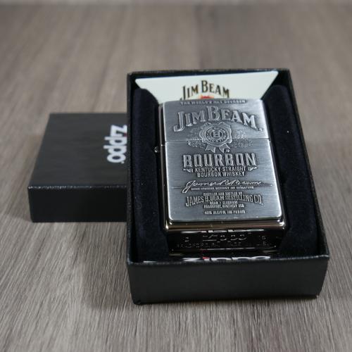 Zippo - Jim Beam Label High Polished Chrome - Windproof Lighter