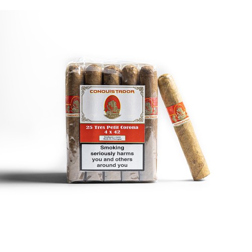 Conquistador Tres Petit Corona Cigar - Bundle of 25