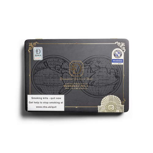 Dunbarton Tobacco & Trust Overseas No. 1 Cigar - Box of 10