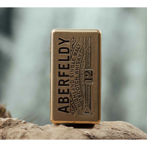 Aberfeldy 12 Year Old Limited Edition Gold Bar Tin - 40% 70cl