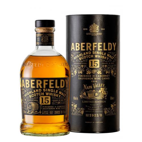 JANUARY SALE - Aberfeldy 15 Year Old Napa Valley Red Wine Cask - 43% 70cl