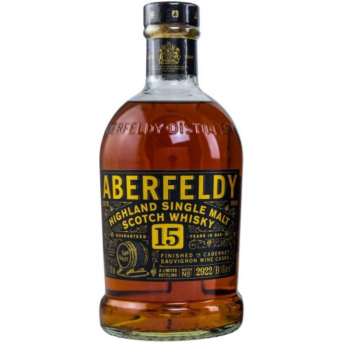 JANUARY SALE - Aberfeldy 15 Year Old Napa Valley Red Wine Cask - 43% 70cl