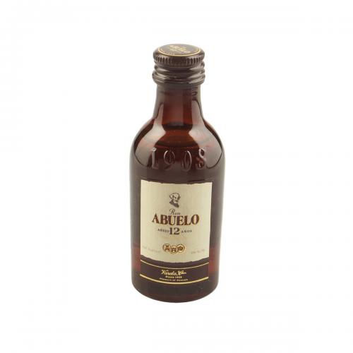 Ron Abuelo 12 Year Old Rum Miniature - 5cl 40%