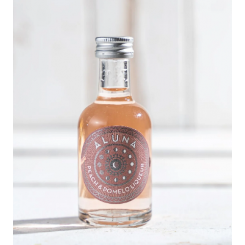 Aluna Peach & Pomelo Rum Liqueur Miniature - 25% 5cl
