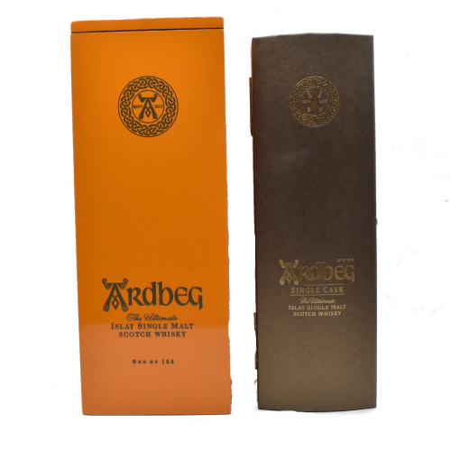 Ardbeg 2001 Single Bourbon Cask #346 Angels Share - 44% 70cl - Bottle No. 55