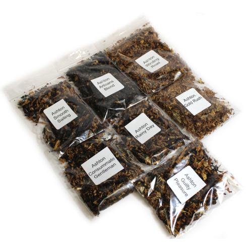 Ashton The Complete Range Pipe Tobacco Sampler - 70g