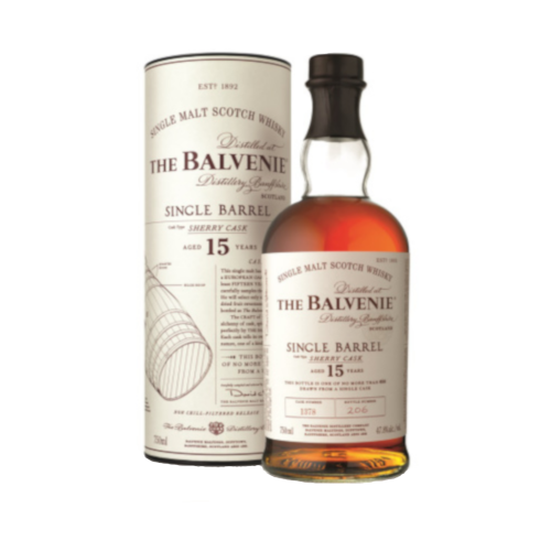 Balvenie 15 Year Old Single Barrel Malt Scotch Whisky - 70cl 47.8%