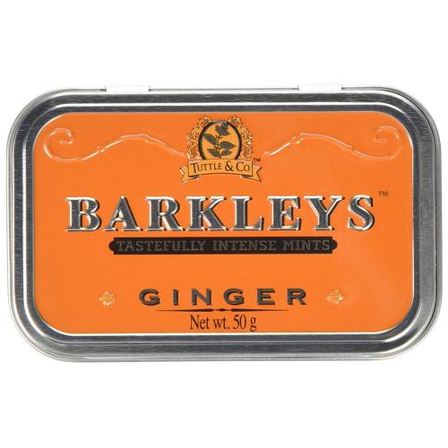 Barkleys Original Mints - Ginger Tin - 50g