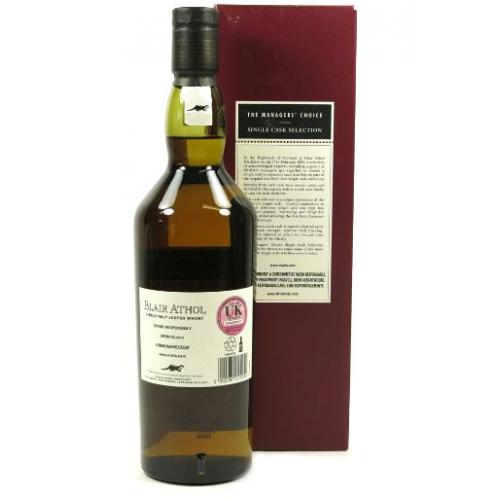 Blair Athol 1995 Managers Choice - 54.7% 70cl - LIMITED EDITION 156/570