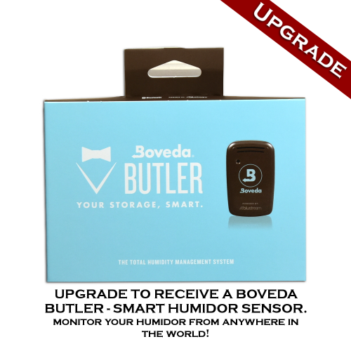 Black Humidor Beginners Set - 25 Cigar Capacity