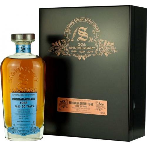 Bunnahabhain 1968 50 Year Old Signatory 30th Anniversary - 41.8% 70cl