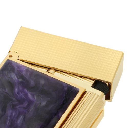 ST Dupont Lighter - Ligne 2 -  Haute Creation Stones of Fortune 2025 - Charoite