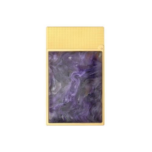 ST Dupont Lighter - Ligne 2 -  Haute Creation Stones of Fortune 2025 - Charoite