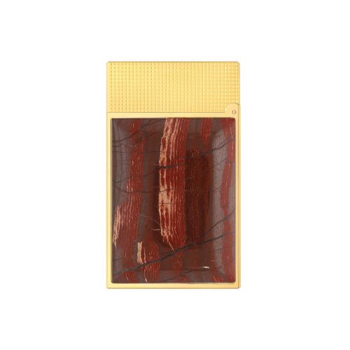 ST Dupont Lighter - Ligne 2 - Haute Creation Stones of Fortune 2025 - Snakeskin Jasper
