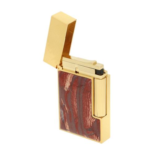 ST Dupont Lighter - Ligne 2 - Haute Creation Stones of Fortune 2025 - Snakeskin Jasper