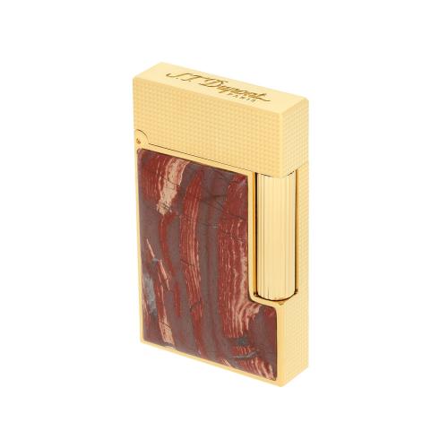 ST Dupont Lighter - Ligne 2 - Haute Creation Stones of Fortune 2025 - Snakeskin Jasper