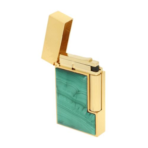 ST Dupont Lighter - Ligne 2 - Haute Creation Stones of Fortune 2025 - Malachite