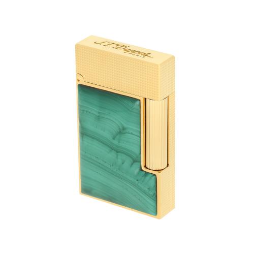ST Dupont Lighter - Ligne 2 - Haute Creation Stones of Fortune 2025 - Malachite