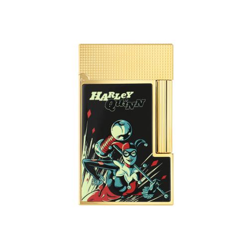 ST Dupont Lighter - Ligne 2 - DC Comics Harley Quinn - Yellow Gold