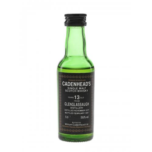 Cadenheads 13 Year Old Glenglassaugh Miniature - 5cl 59.8%