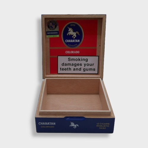 Empty Charatan Colorado Robusto Box