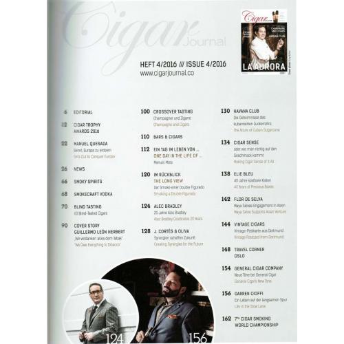 Cigar Journal Magazine - Winter Edition 2016