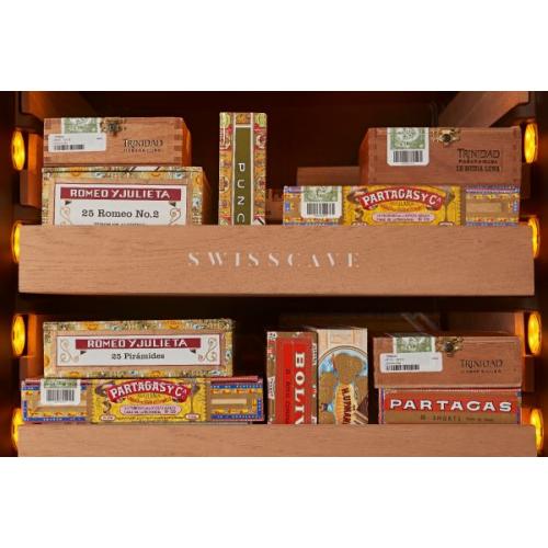 Swisscave CLB-460 – Armoire à Cigares Climatisée – 2800 Cigares, 172cm, Classe G