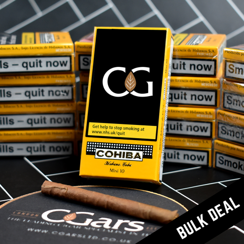 Cohiba Mini Cigarillos - Classic - 10 x Packs of 10 (100)  Bundle Deal
