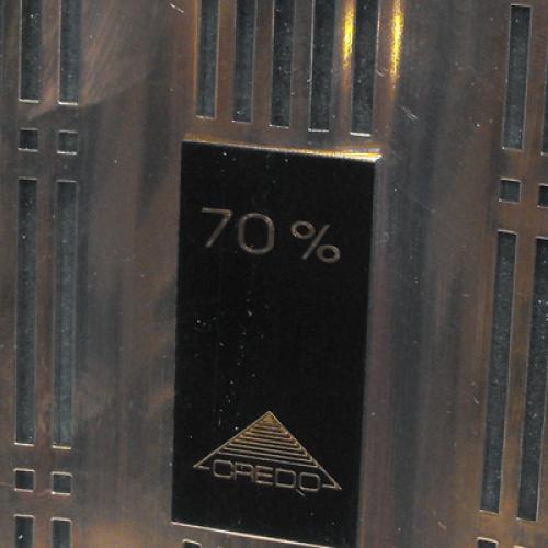 Credo Humidifier Epsilon Gold - up to 80 Cigar Capacity