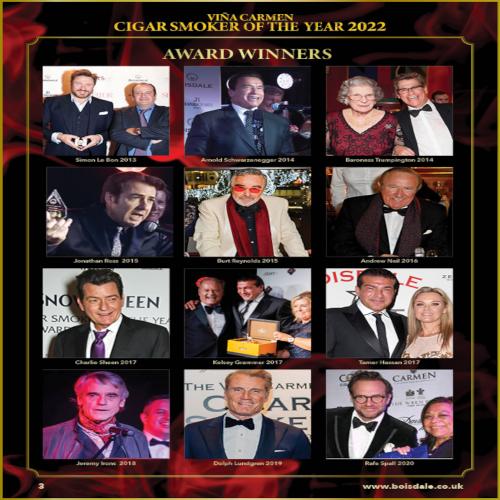 Boisdale Cigar Smoker of The Year Dinner 2023 - Monday 4th December