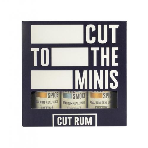 Cut Rum Cut To The Minis Trio 3x5cl Gift Pack