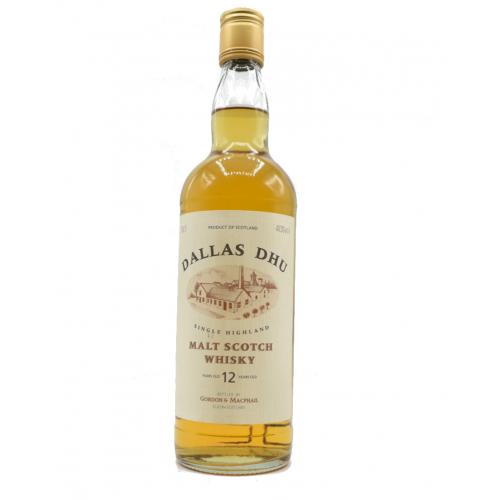 Dallas Dhu 12 Year Old Gordon & MacPhail Whisky in Presentation Box - 40% 70cl