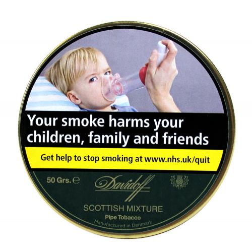 Davidoff Scottish Mixture Pipe Tobacco 50g Tin - End of Line