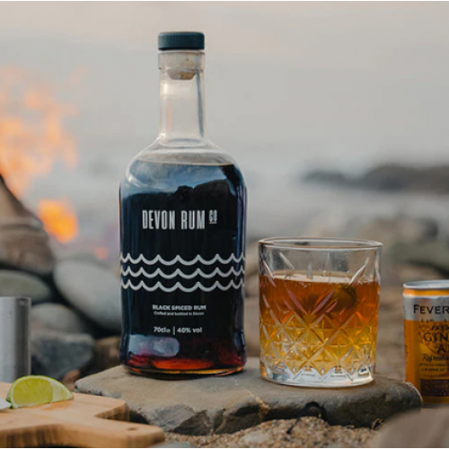 Devon Black Spiced Rum - 40% 70cl