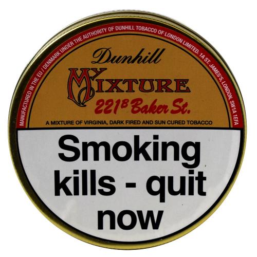 Dunhill My Mixture 221B Baker Street Pipe Tobacco 50g Tin (End of Line)