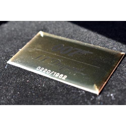 ST Dupont Limited Edition 220/1962 - James Bond 007 - Gold Lighter