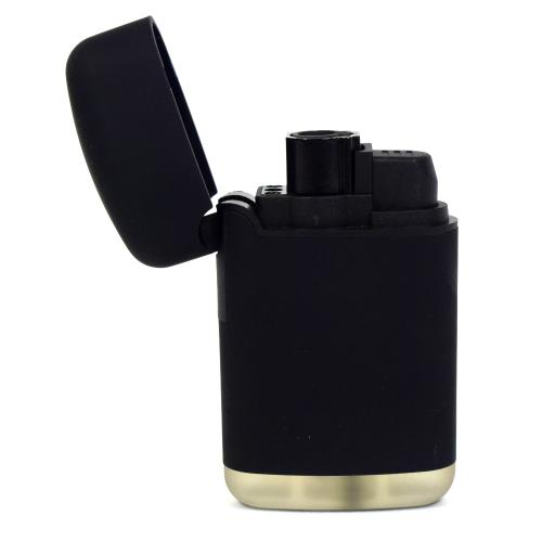 Easy Torch Lightweight Rubber Jet Lighter - Black