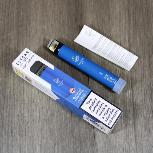 Elf Bar 600 Disposable Vape Bar - Blue Razz Lemonade