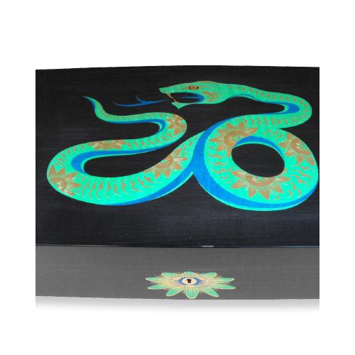 Elie Bleu Humidor &Acirc;&shy; Year of the Snake &Acirc;&shy; Black &Acirc;&shy; No 27/88