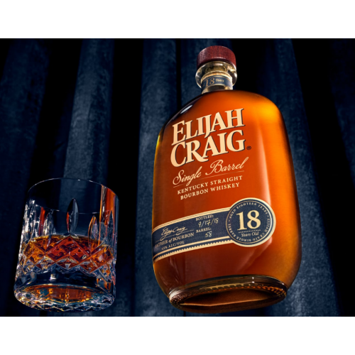 Elijah Craig 18 Year Old Whisky - 75cl 45%