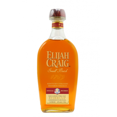 JANUARY SALE - Elijah Craig Small Batch Ryder Cup Edition - 47% 70cl
