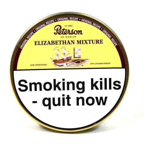 Bundle Deal - Peterson Elizabethan Mixture Pipe Tobacco - 5 x 50g tin (Formerly Dunhill Range)