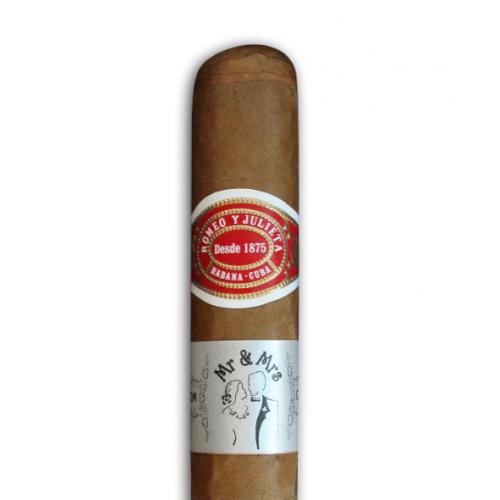 Romeo y Julieta Exhibition No. 4 Cigar - 1 Single (Mr & Mrs Band)