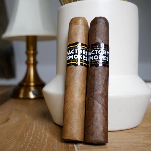 Drew Estate Factory Smokes Sampler - 2 Cigars