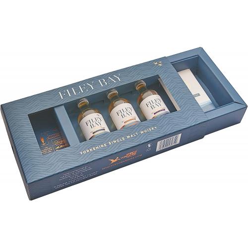 Filey Bay Whisky Experience 3x5cl Tasting Set