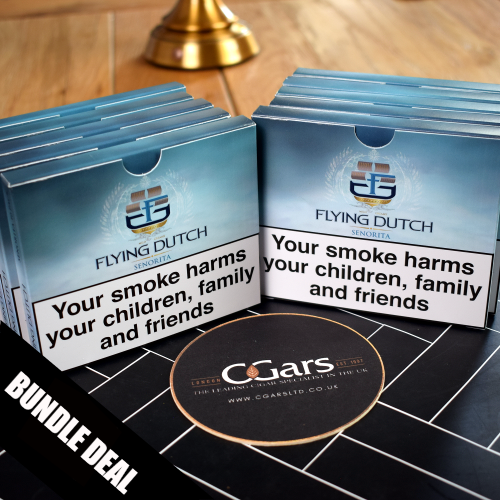 JANUARY SALE - Flying Dutch Senoritas Cigar - 10 Packs of 10 (100) Bundle Deal