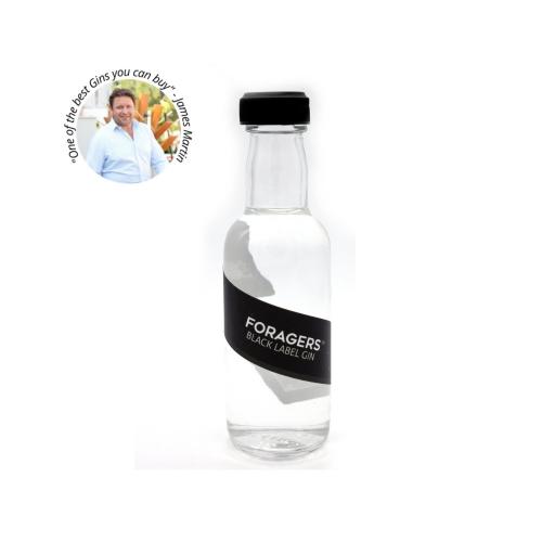 Snowdonia Foragers Gin Black Label Miniature - 46% 5cl
