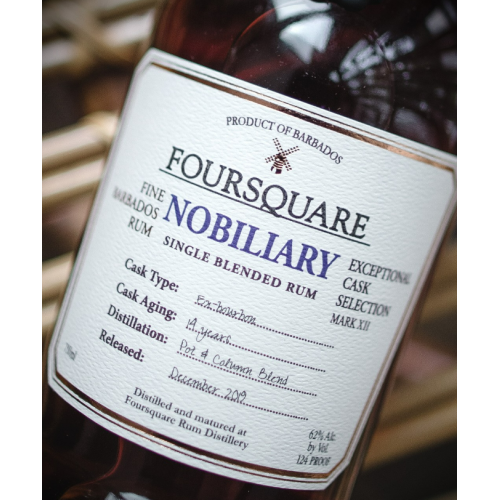 JANUARY SALE - Foursquare Nobiliary Rum - 62% 70cl