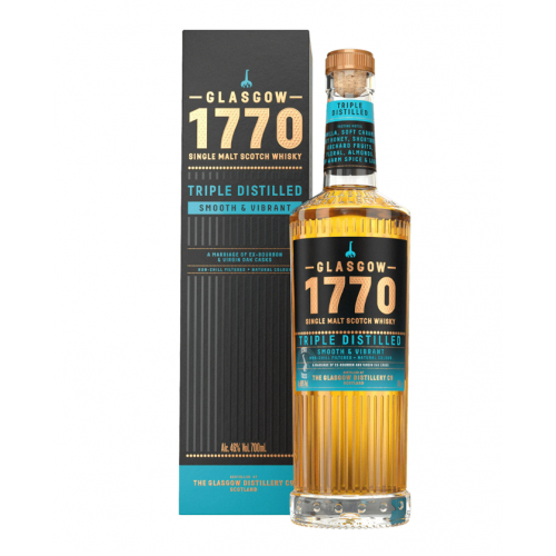 Glasgow 1770 Triple Distilled - 46% 50cl